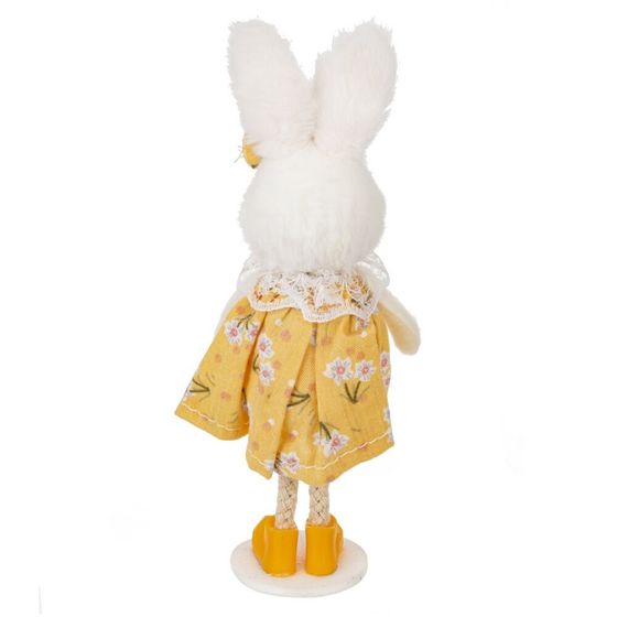 Фигурка декоративная &quot;Зайка&quot; (блок 12шт), L5 W3 H15 см, 3в.