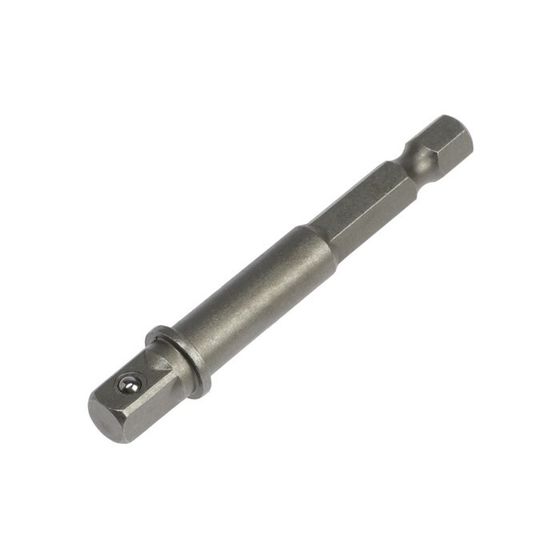 Адаптер для торцевых головок ТУНДРА, сталь CrV, 1/4&quot; x 65 мм