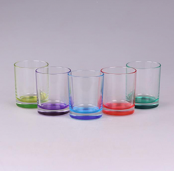 Стакан ГЛАДКИЙ низкий 250мл лак микс