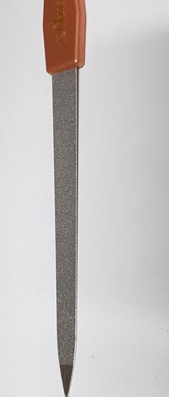 !ПИЛКА АЛМАЗНАЯ 18 см. цвет темный бежевый