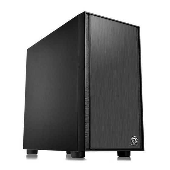 Корпус Thermaltake Versa H17, без БП, mATX, Mini-Tower, черный