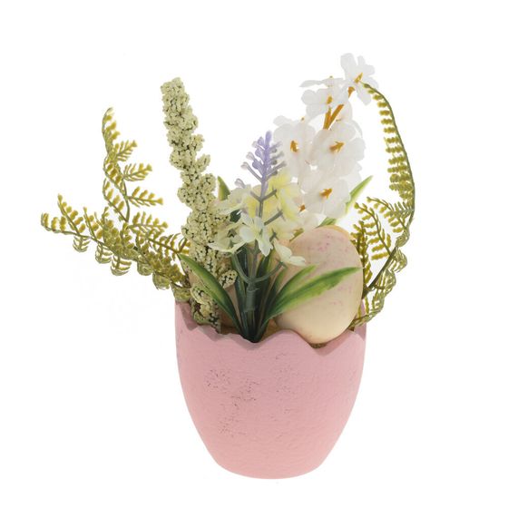 Цветочная композиция &quot;Пасхальная&quot;, L8,5 W8,5 H16 см, 2в.