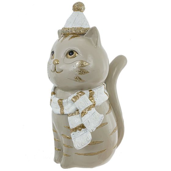 Фигурка декоративная &quot;Кот&quot;, L12 W12 H24,5 см