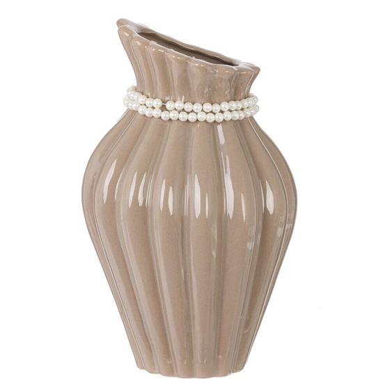 Ваза с ожерельем, 1000 мл, L12,5 W10,5 H22 см