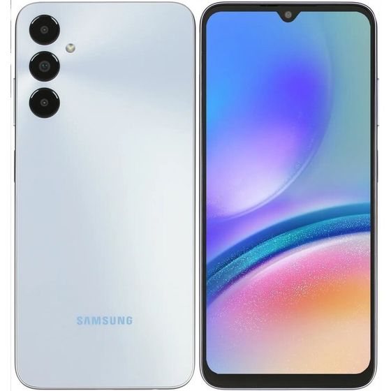 Смартфон Samsung Galaxy A05S SM-A057F, 6.7&quot;, PLS, 4Гб, 64Гб, 50Мп, 5000мАч, серебро