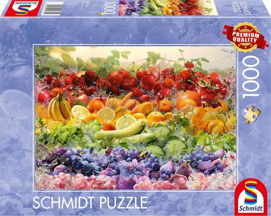 Schmidt Spiele Puzzle PQ 1000 Owocowy koktajl G3