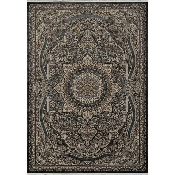 Ковёр прямоугольный Merinos Dolce, размер 80x133 см, цвет dark gray