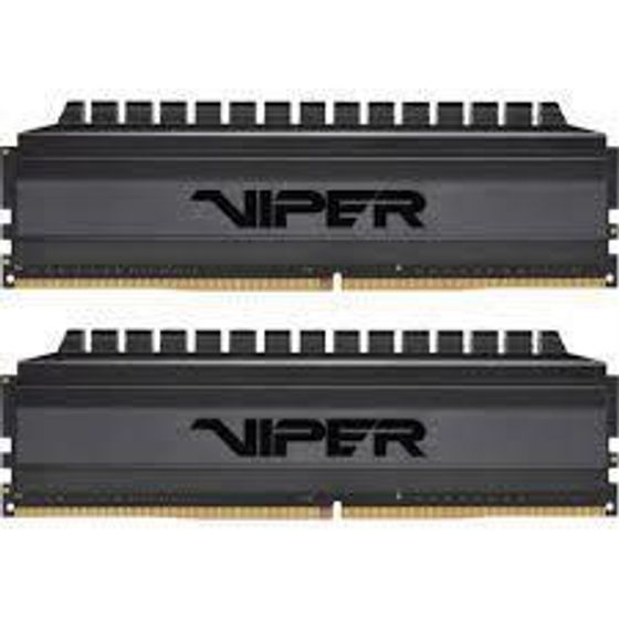 Память DDR4 2x16Gb 3200MHz Patriot PVB432G320C6K Viper 4 Blackout RTL Gaming PC4-25600 CL16 288-pin 1.35В dual rank с радиатором Ret