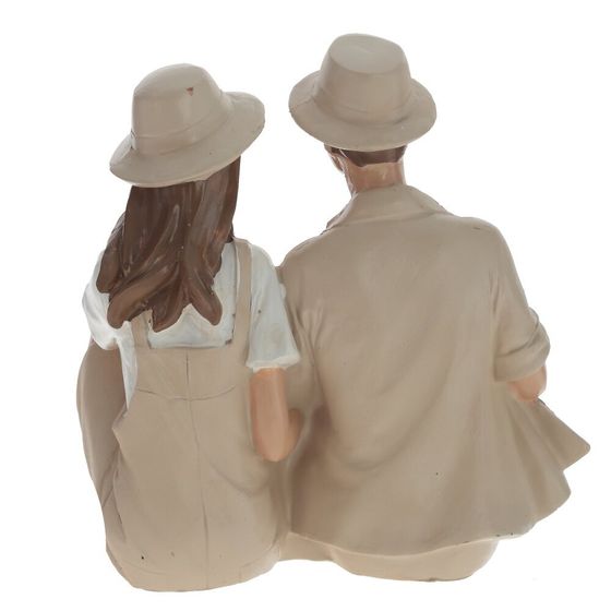 Фигурка декоративная &quot;Влюбленная пара&quot;, Д13 Ш12 В13 см