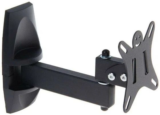 Кронштейн для телевизора Holder LCDS-5004 металлик 10&quot;-26&quot; макс.25кг настенный поворот и наклон