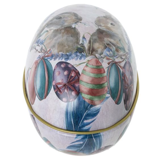 Изделие декоративное &quot;Яйцо-шкатулка&quot;, L11 W6,5 H7 см