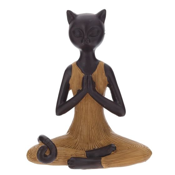 Фигурка декоративная "Кошка", Д13 Ш9 В16,5 см