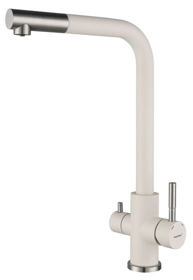 Смеситель GranFest Quarz GF-Z-5421 белый