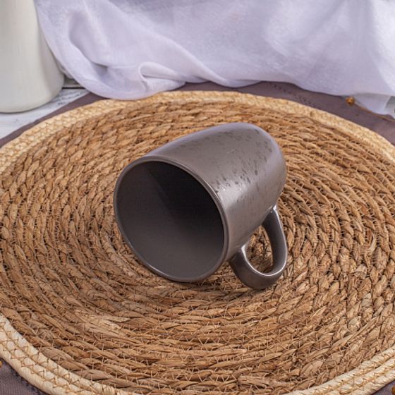 Кружка DROPS серо-коричневый 360мл