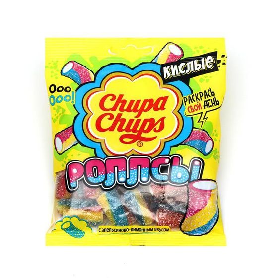 Мармелад Chupa-Chups &quot;РОЛЛСЫ&quot; мини, кислые, 70 г