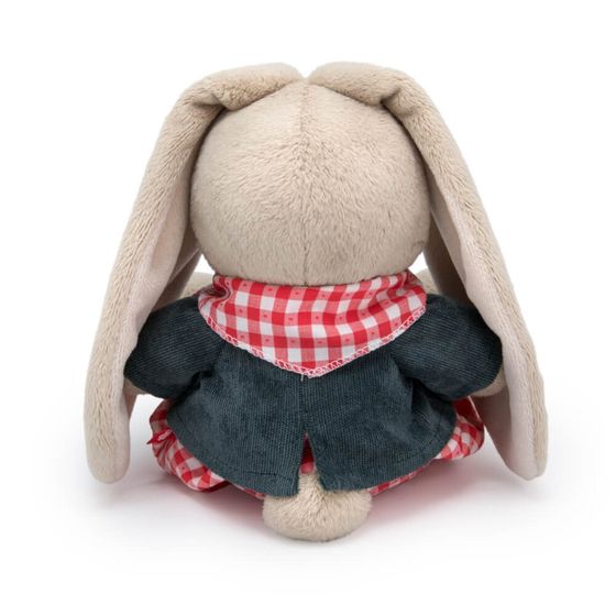 !09 Мягкая игрушка «Зайка Ми в вельветовом пиджачке и брючках», 15 см