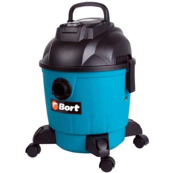 Строительный пылесос Bort BSS-1218 1200Вт (уборка: сухая/влажная) синий (91272256)