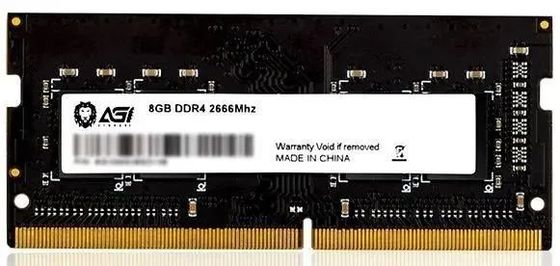 Память SO-DIMM DDR4 8Gb 2666MHz AGi AGI266608SD138 SD138 RTL PC4-21300 260-pin 1.2В Ret