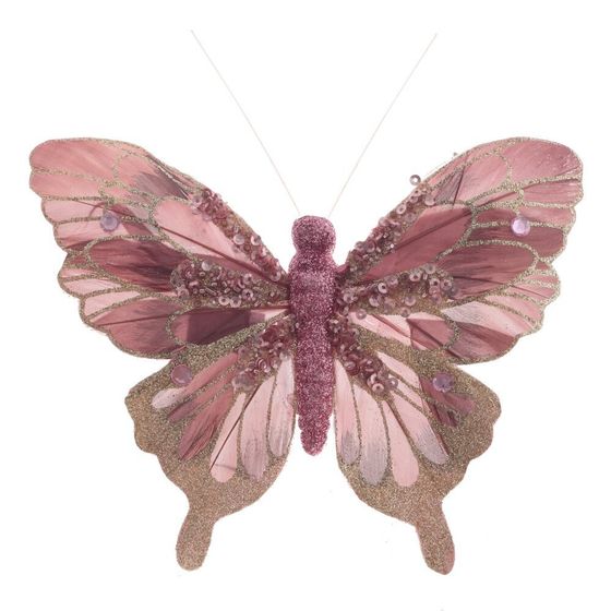 Изделие декоративное &quot;Бабочка&quot;, 3в, L16 W2 H12 см, 3в.