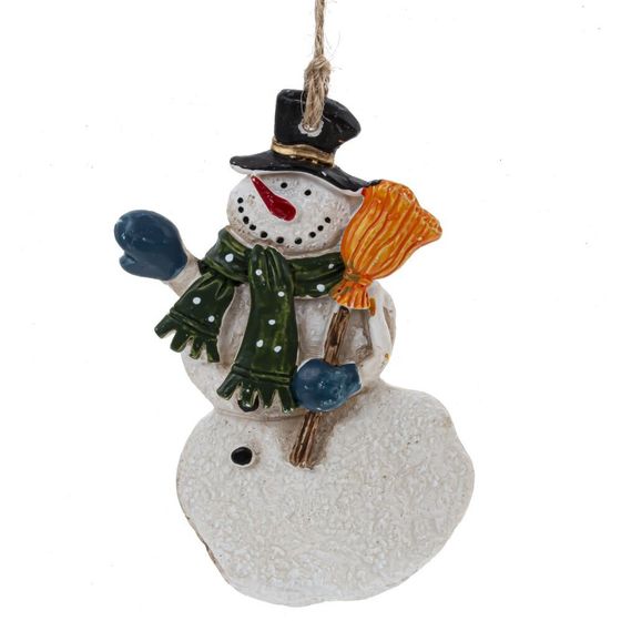 Изделие декоративное подвесное &quot;Снеговик&quot;, 6в, L6 W0,5 H9 см, 6в.