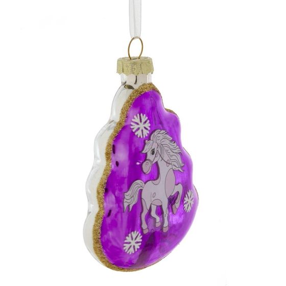 Украшение новогоднее &quot;Елочка с лошадкой&quot;, L8 W2,5 H11 см