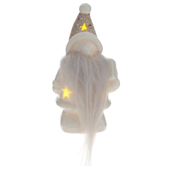 Фигурка декоративная &quot;Дед Мороз&quot; с подсвет (2хLR44), L8 W6 H13 см, 2в.