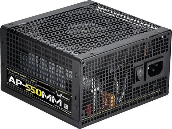 Блок питания 550W ATX Formula AP-550ММ 80 PLUS WHITE 20+4pin APFC 120mm fan 6xSATA RTL