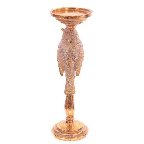 Подсвечник &quot;Птица&quot;, L12 W8,5 H26,5 см