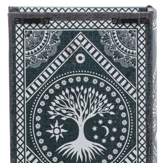 Ключница с зеркальным элементом, L17 W5 H26 см