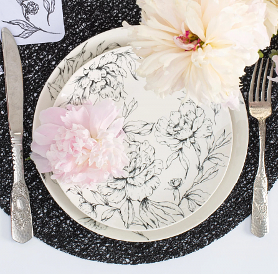 Тарелка десертная PEONIA 20см