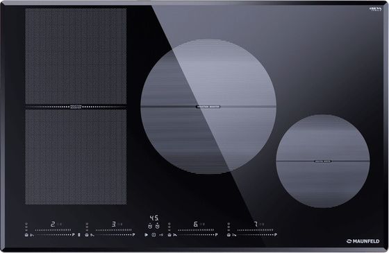 Индукционная варочная панель Maunfeld CVI804SFBK LUX черный