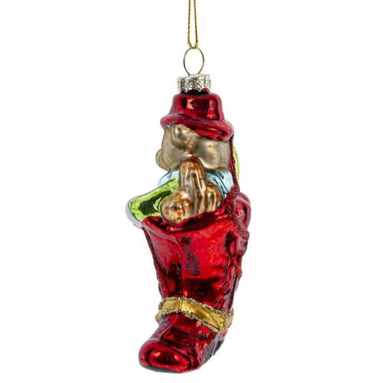 Украшение новогоднее &quot;Медвежонок&quot;, L6 W4,5 H12,5 см