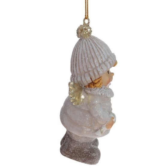 Изделие декоративное подвесное &quot;Ангел&quot;, L6 W3,5 H10 см, 2в.