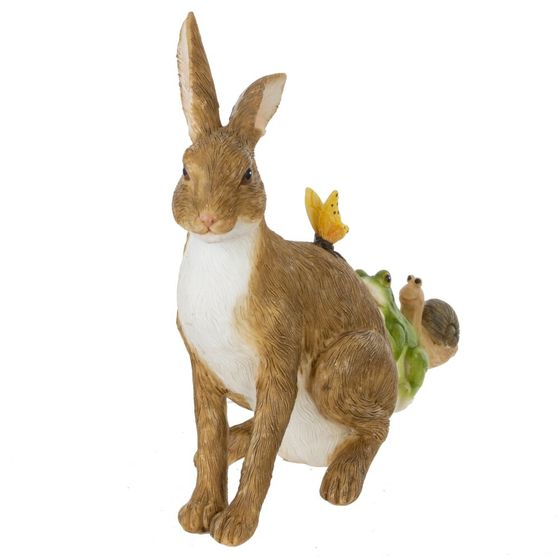 Фигурка декоративная "Заяц", L13 W5,5 H13 см