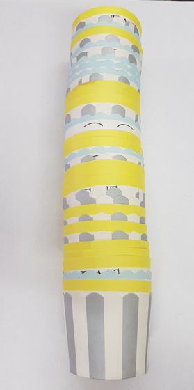 !09 НАБОР ИЗ 36 ШТУК - Форма для выпечки "Глазки", 6 х 5 см. дизайн микс