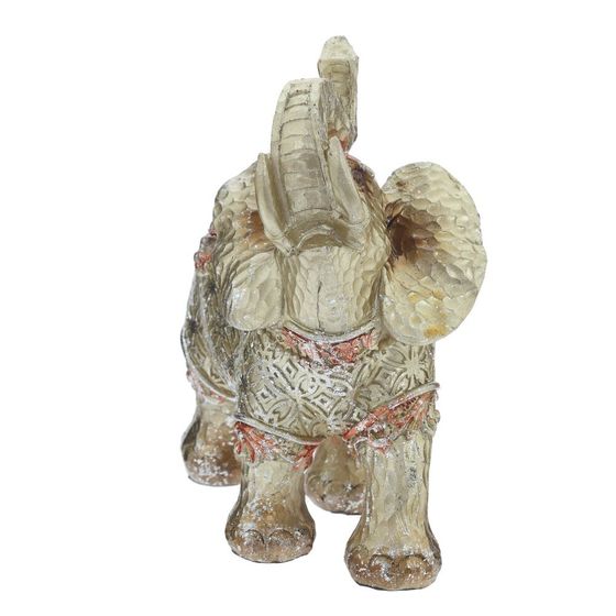 Фигурка декоративная "Слон", L15 W6,5 H14,5 см, 1 штука, дизайн микс