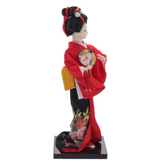 Фигурка декоративная &quot;Гейша&quot;, Д9,5 Ш9,5 В26,5 см