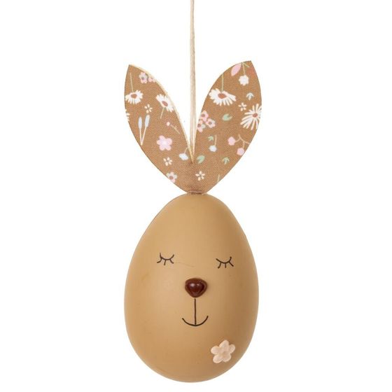 Изделие декоративное подвесное &quot;Яйцок&quot; (блок 12шт), L5 W5 H11,5 см, 3в.