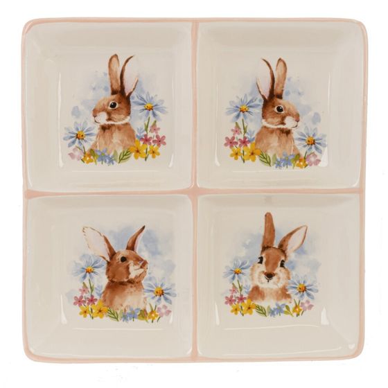 Менажница, L18 W18 H2,5 см