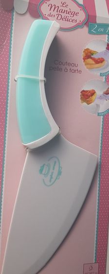 !09 Набор для кондитера 2 предмета: Лопатка-нож 2 в 1 для торта + Набор кондитерских инструментов 8 штук цвет микс