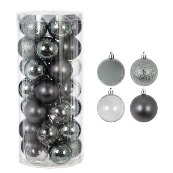 Набор из 35шт Украшение новогоднее &quot;Шар&quot;, D 6 см, L16 W16 H36 см