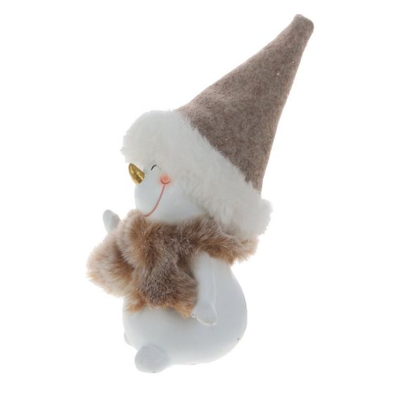 Фигурка декоративная &quot;Снеговик&quot;, L5,5 W8 H12 см, 2в.