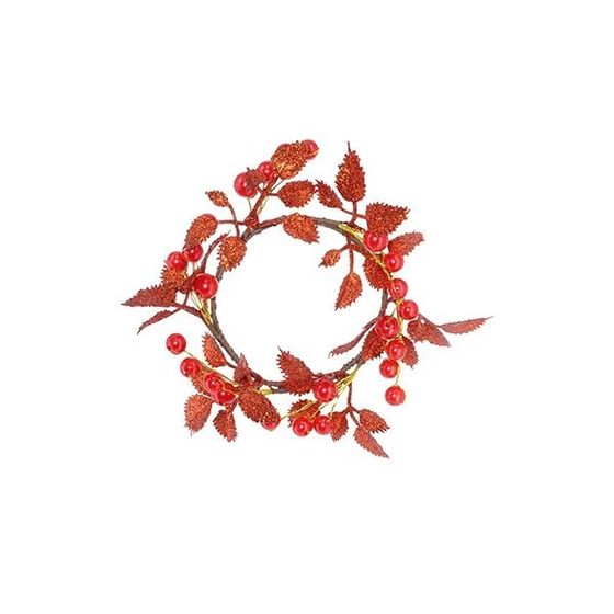 Декор  для свечи, L15 W15 H4 см, 2в.