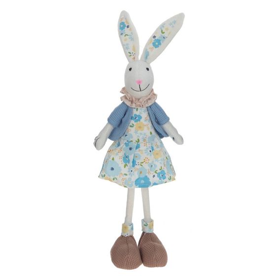 Игрушка набивная &quot;Заяц&quot;, L13 W10 H36 см, 2в.