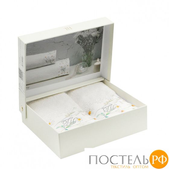 T1211TDAISSLF2 Салфетка Tivolyo Home DAISY кремовый 2 предмета