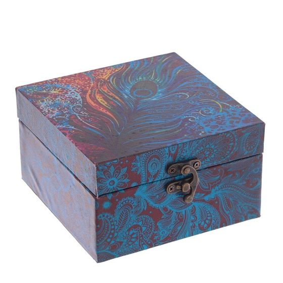 Шкатулка, Д14 Ш14 В8 см