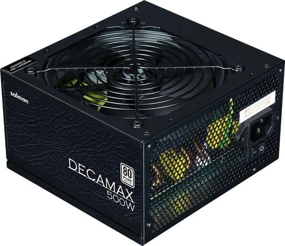 Блок питания 500W ATX Zalman ZM500-LX3 12cm fan 20+4pin 4+4pin 2xPCI-E4xSATA 3xMolex