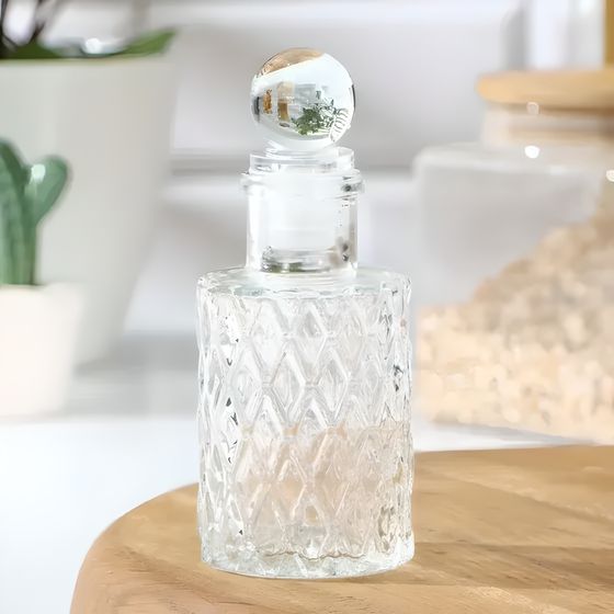 !09 Баночка стеклянная для специй «Холодок», 100 мл, 5×12 см