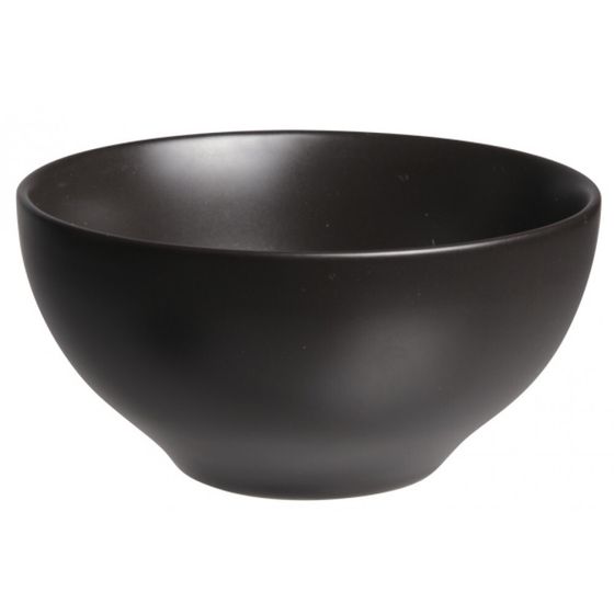 Okinawa black bowl d10xh5cm