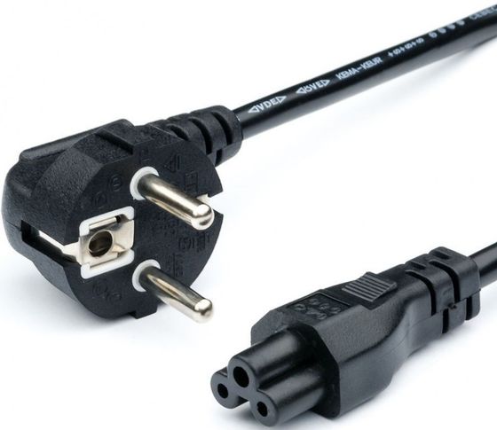 Кабель питания для БП ноутбуков GoPower Schuko - IEC-320-C5 1.8м (00-00024056)